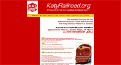 Desktop Screenshot of katyrailroad.org