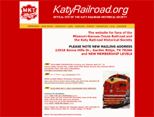 Tablet Screenshot of katyrailroad.org